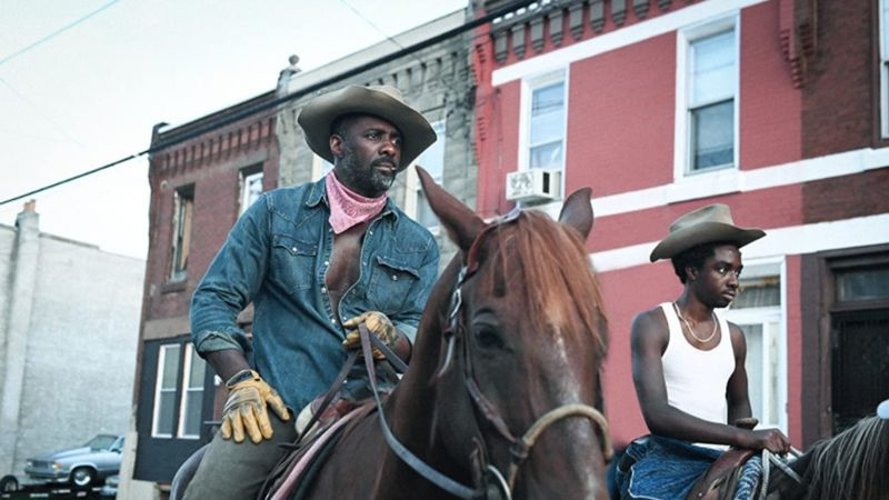Idris Elba en Caleb McLaughlin in Concrete Cowboy