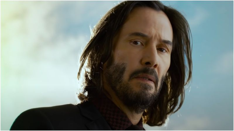 Keanu Reeves elokuvassa The Matrix Resurrections