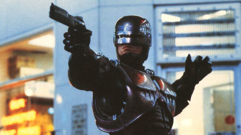 Peter Weller i RoboCop (1987)