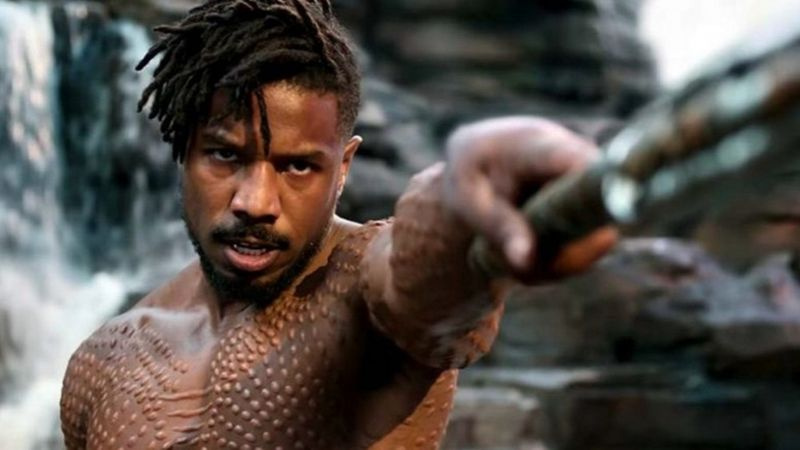 Schwarzer Supermann Michael B. Jordan