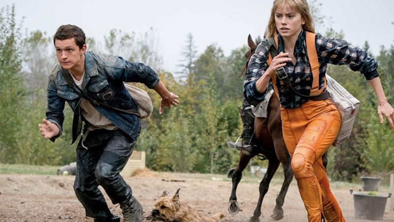 Tom Holland ja Daisy Ridley elokuvassa Chaos Walking