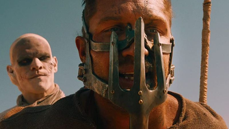 Tom Hardy elokuvassa Mad Max: Fury Road