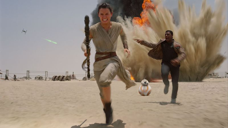 Et billede fra The Force Awakens