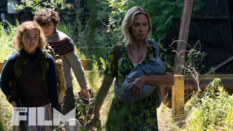 Emily Blunt, Millicent Simmonds og Noah Jupe på et stille sted, del II