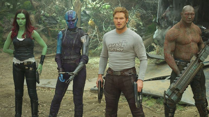 Kuva yhdestä parhaista Marvel-elokuvista Guardians of the Galaxy Vol. 2