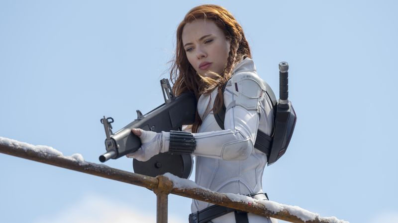 Scarlett Johansson elokuvassa Black Widow