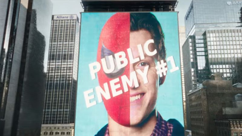 Scena di J. Jonah Jameson nel trailer di Spider-Man No Way Home