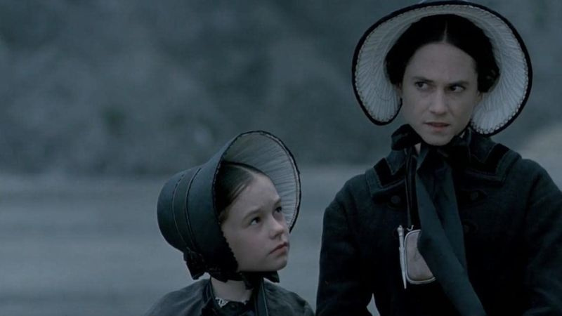 Anna Paquin en Holly Hunter in The Piano