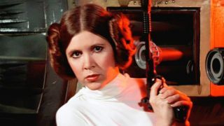 Carrie Fisher als Leia in Star Wars