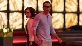 Jodie Comer en Ryan Reynolds in Free Guy