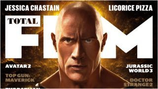 Black Adam Total Film kansi