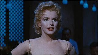 Marilyn Monroe in bushalte (1956)
