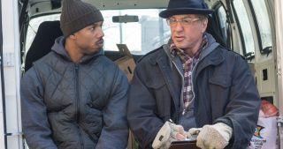 Michael B. Jordan og Sylvester Stallone i Creed.