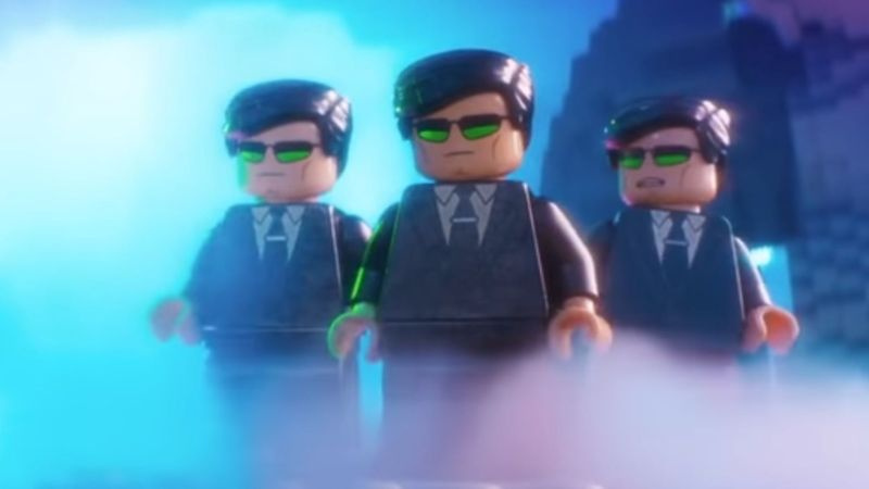 Gli agenti nel film Lego Batman