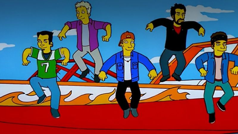N-Sync su I Simpson