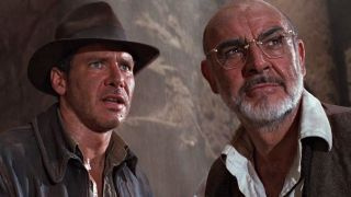 Harrison Ford og Sean Connery i Indiana Jones and the Last Crusade