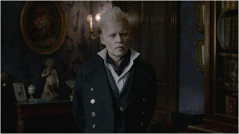 Johnny Depp in Phantastische Tierwesen: Die Verbrechen von Grindelwald