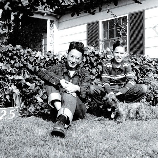 Ronald Chase et son frère