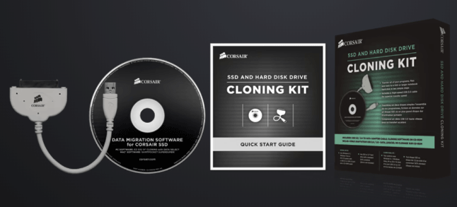   Corsair SSD en harde schijf kloonkit