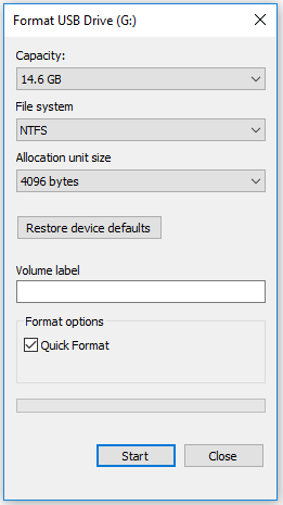   formater et MMC-kort med File Explorer