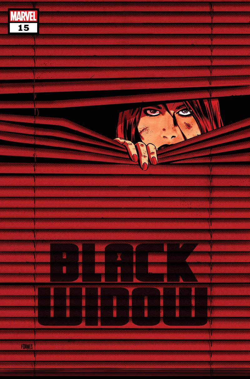 Black Widow #15 variantin kansi