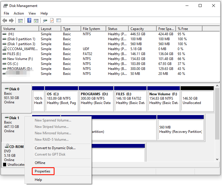   open SSD-eigenschappen