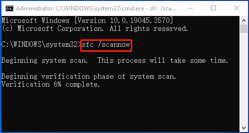   Esegui SFC
