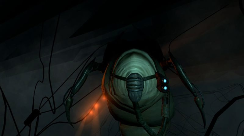 De larvenachtige Combine Advisors hebben paranormale gaven en zijn een geduchte vijand in Half-Life 2.