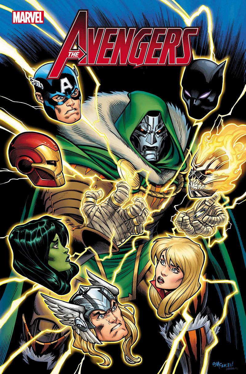 Avengers #50 omslag