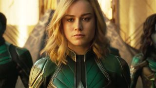 La reazione di Capitan Marvel