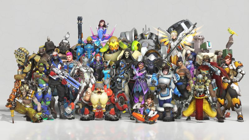 Il roster di Overwatch a partire da maggio 2018.