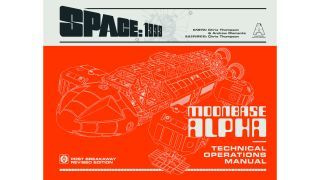La copertina del Manuale tecnico di Moonbase Alpha.