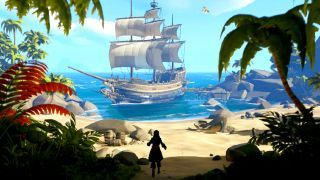 Una scena pacifica in Sea of ​​Thieves - niente spoiler Kraken finché non leggi l