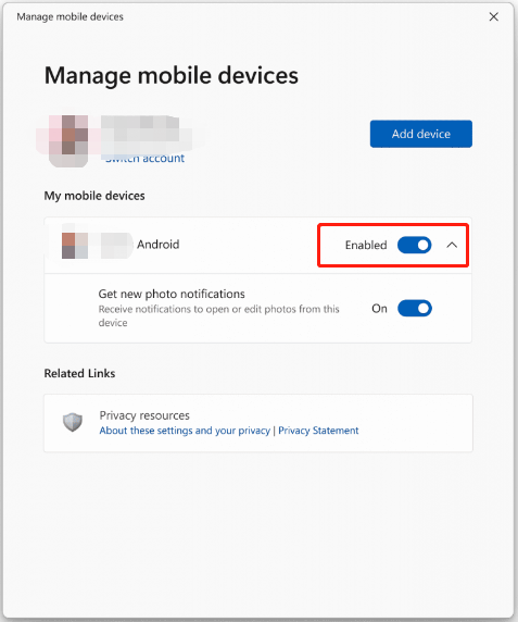   gestire i dispositivi mobili