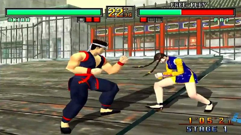 Virtua Fighter 2. It