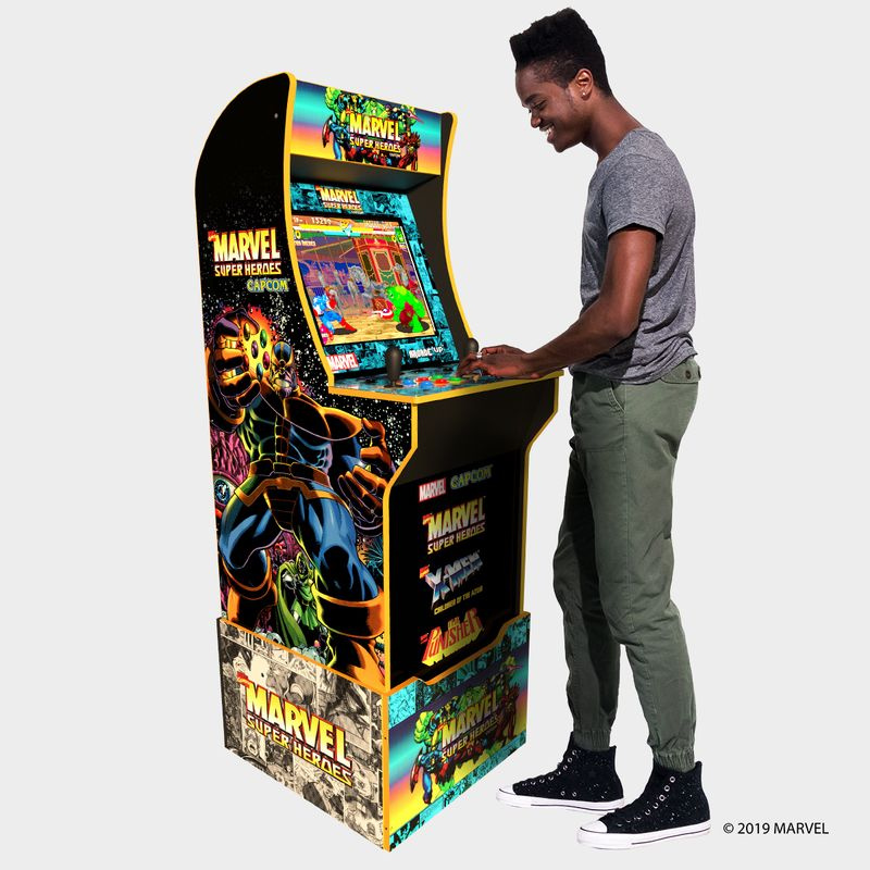 Kolla in detta löjligt coola Limited Edition Marvel Super Heroes arkadskåp