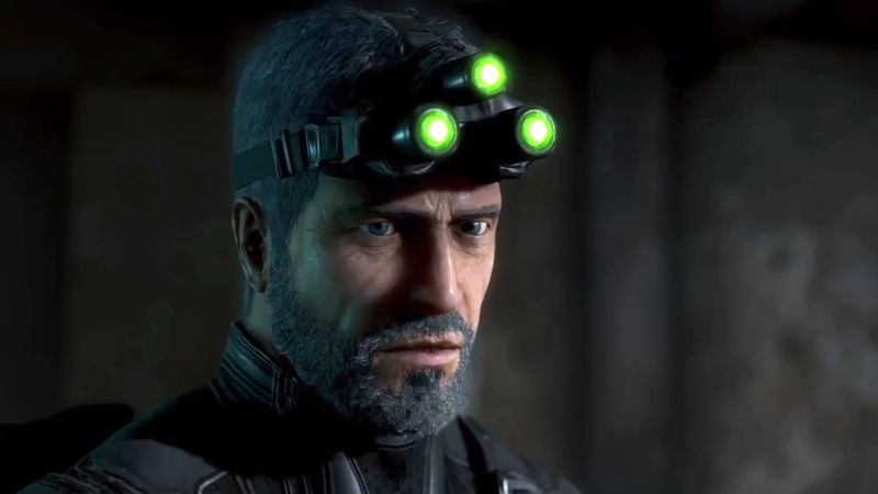 Sam Fisher näyttää mietteliältä Ghost Recon Wildlandsissa.