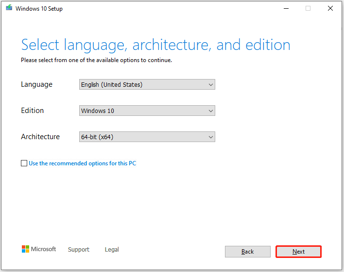 configurare le impostazioni di sistema