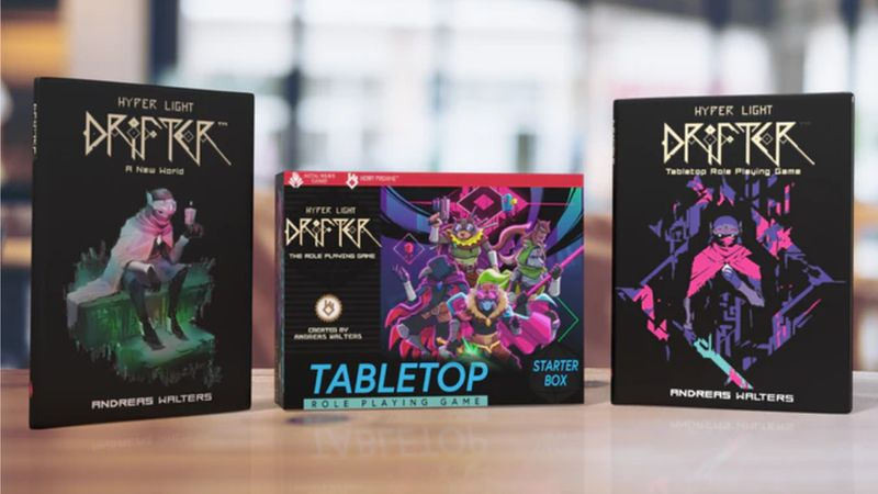 Een Hyper Light Drifter tafelblad-RPG is onderweg, en het is