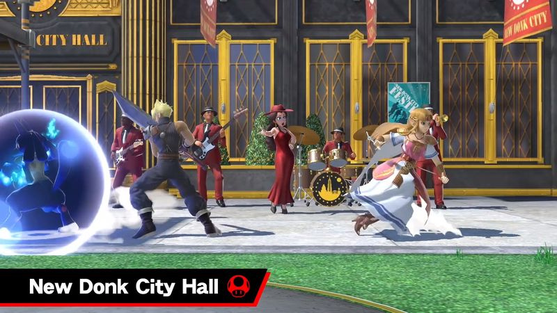 New Donk City Hall från Super Mario Odyssey är en ny scen i Super Smash Bros Ultimate.
