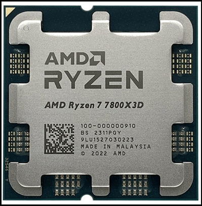 billedet af Ryzen 7 7800X3D