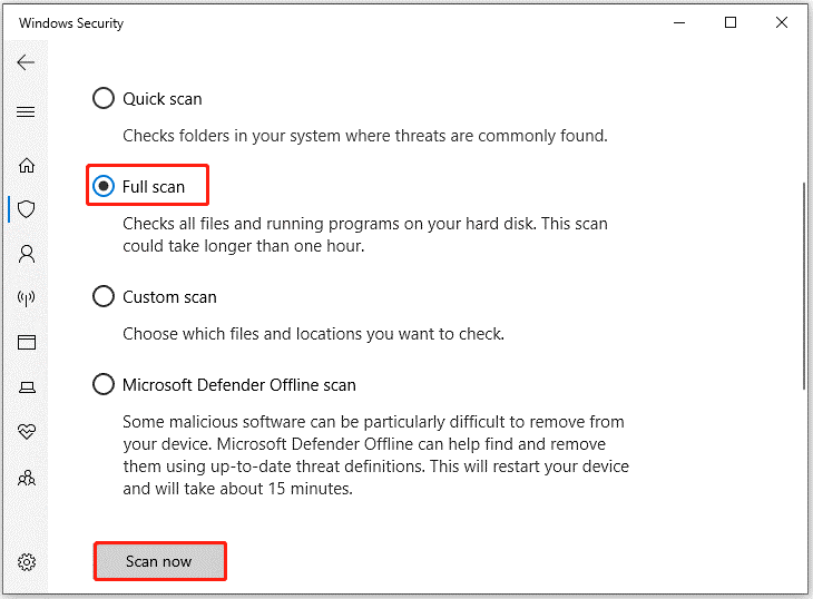   scan din computer for virus