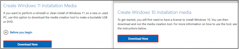   scaricare il supporto di installazione di Windows