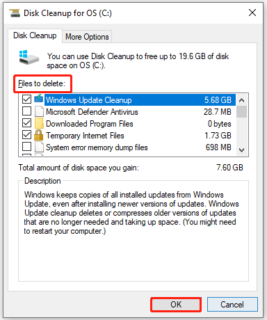   cancella file
