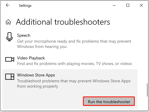   Kjør feilsøkingsprogrammet for Windows Store Apps