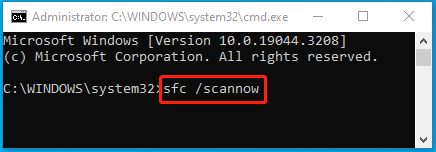   Esegui SFC