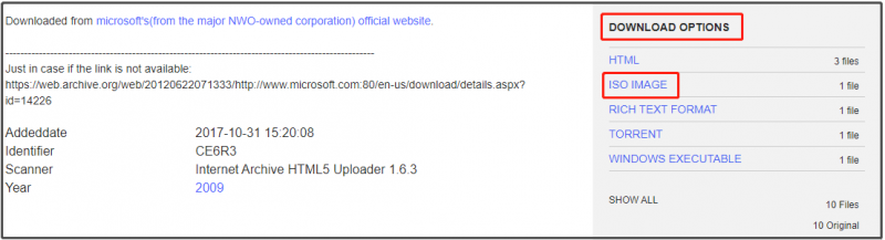 download Windows Embedded CE 6.0 ISO-billede