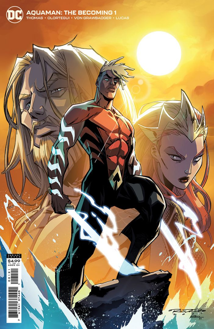 copertina di Aquaman: The Becoming #1