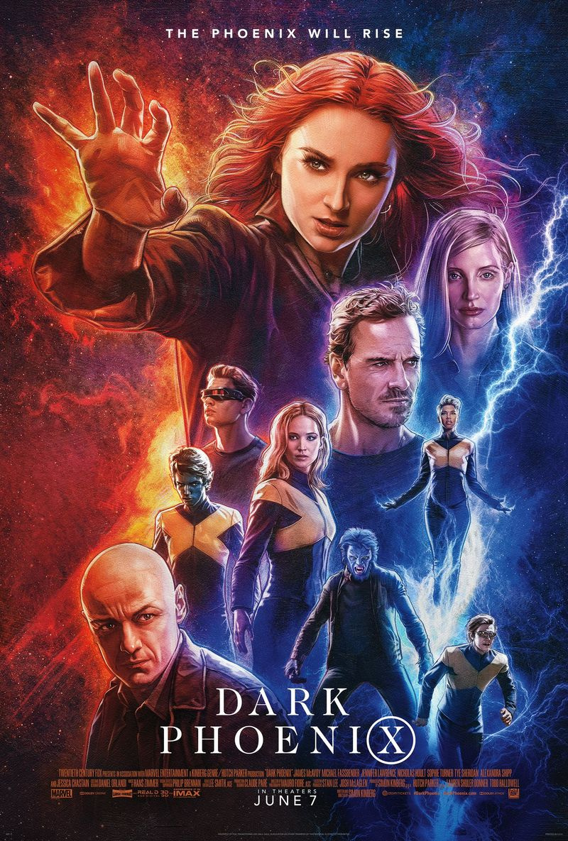 Locandina di X-Men: La fenice oscura