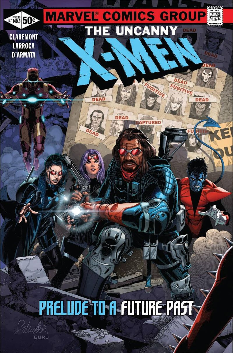 Copertina di Uncanny X-Men #140.5